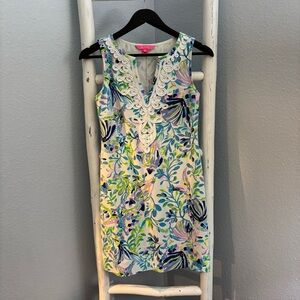 Lilly Pulitzer Cotton Stretch Soutache Mini Dress Size XXS